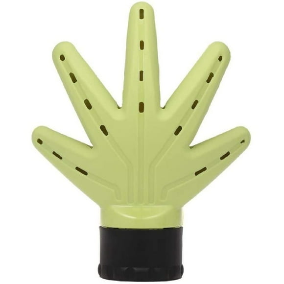 Difusor de secador de pelo con forma de mano de plástico, herramienta profesional de peluquería, accesorios de peinado para cabello rizado, duradero y útil.
