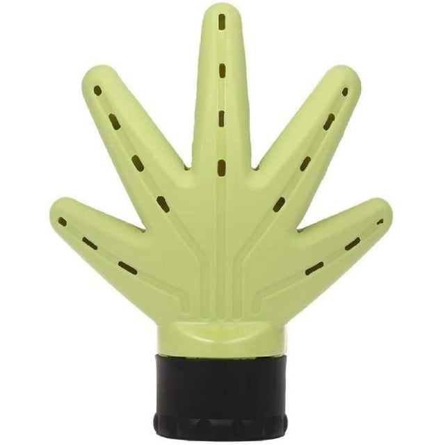 Difusor de secador de pelo con forma de mano de plástico, herramienta profesional de peluquería, accesorios de peinado para cabello rizado, duradero y útil.