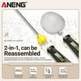 thumbnail image 3 of ANENG HTC-6 Multifunctional Digital Display 2-in-1 Measuring Spoon Weighing Gram Meter Measuring Spoon Scale Kitchen, 3 of 7