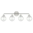 thumbnail image 2 of Satin Nickel Four Light Bathroom Vanity from the Mason Collection, 2 of 5