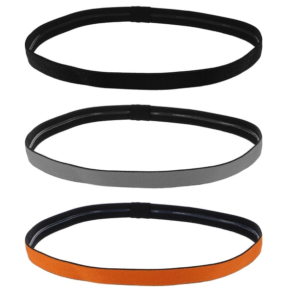 ifundom 3-Pack Men's Sports Headbands with Quick Sweat Absorption and Comfortable for Active Wear