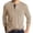 Apricot, variant on George Men’s Long Sleeve Henley T-Shirt with Pocket, Lightweight Fited Casual Tops for Mens ,Big and Tall Green,Size L