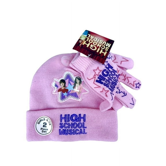 Disney High School Musical Beanie & Gloves 2pcs winter fashion set