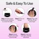 thumbnail image 4 of Julep So Plush Glossy Lip Oil - Nutritivo albaricoque, aguacate y jojoba, color transparente y brillo hidratante para labios secos, rosa fuerte, 1.15 oz, 4 of 5