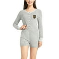 thumbnail image 2 of Women's Concepts Sport Gray Vegas Golden Knights Venture Sweater Romper, 2 of 2