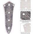 thumbnail image 3 of AVEKI Bass Control Plate, Jazz Switch Control Plate with Black Patterns for Jazz Bass Guitars Electric guitar accessories B0514, 3 of 8