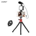 thumbnail image 3 of Mistaha Kit Jumpflash-04LM Kit de Vlogging Téléphone Intelligent Kit de Montage Vidéo Comprend 1 Lumière LED 1 Trépied, 3 of 8