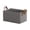 Gray, variant on Cinvoph Large Closet Storage Baskets Bins for Shelves Closet Organizers with Handles & Steel Frame Collapsible Baskets for Blanket Clothing Comforter Bedding 19"x11"x8"