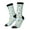 3 Black, variant on Frog In Mermaid Crew Socks for Men & Women, Breathable Casual Athletic Ankle Socks