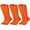 Orange, variant on Miaocao 3 Pairs Baseball Socks Bulk Softball Sock Youth High Long Tube Soccer Football Team Boys Girls Adults Sport Sock