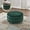 Green, variant on mikibama 31.5" W Round Storage Ottoman for Living Room,Modern Velvet Upholstered Coffee Table with Storage, Channel Tufted Ottomans Foot Rest with Metal Legs (Beige, 31.5")
