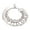 2, variant on Large Round Hoop Key Rings with Lobster Clasp Portable Metal Rings Key Holder Key Accessories Easy to Use