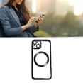 thumbnail image 4 of <p>Phone Protective Cover,  Shockproof Full Covered Electroplated Phone Protective Case TPU  For Phones</p>, 4 of 7