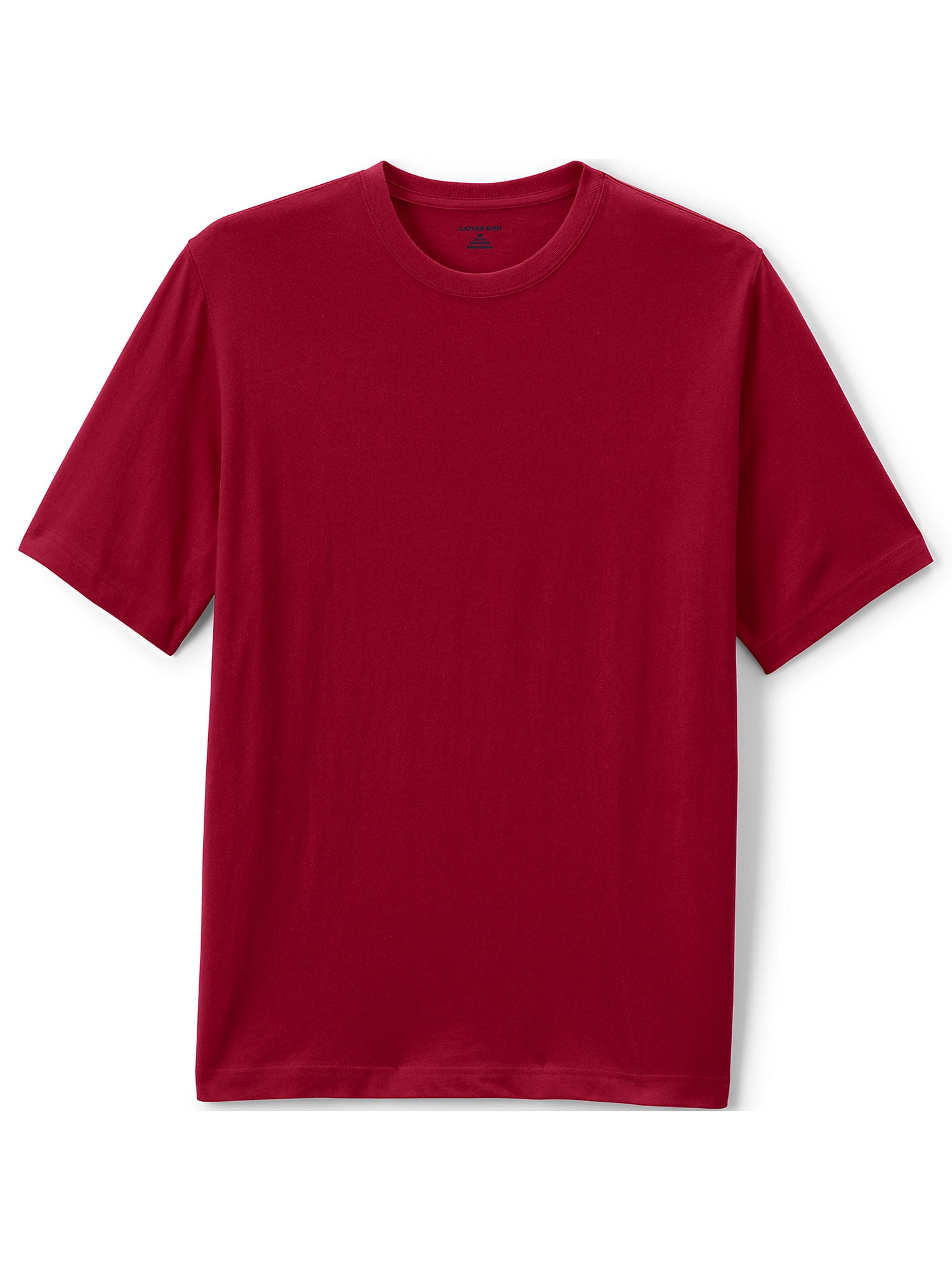 Lands' End School Uniform Men's Short Sleeve Essential Tshirt