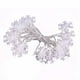 thumbnail image 2 of Xihbxyly Guirnalda de Luces Navideñas con Forma de Copo de Nieve, 80 Led Blanco Cálido, Cable Flexible, Modos Intermitente y Encendido, Decoración para Interiores y Exteriores, Fiestas, Bodas y Festi, 2 of 7