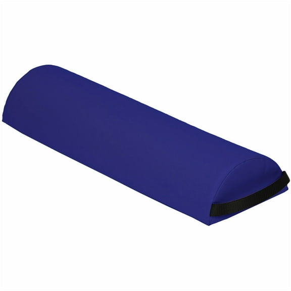 6" Diameter Deluxe Oversized Massage Table 25" Half Bolster - Royal Blue