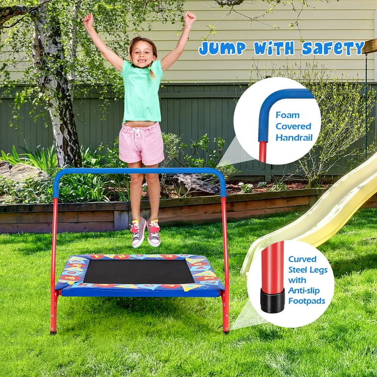 Square trampoline outlet walmart