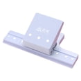thumbnail image 2 of 3 Hole Punch for Binder - Portable Scrapbook Paper Punch Shape Cutter, Craft Paper Punchs Tool, Hole Punchs for Office, Classroom, Scrapbook, Card, Journal, Blue, 2 of 5