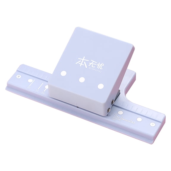 Mini 3 Hole Puncher, Dienrx Binder Machine for Planner, Manual Punching Machine for Notebooks, Agendas, Planners, to-Do Lists and So Much More