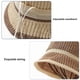 thumbnail image 2 of Sombrero de pescador tejido con circunferencia de cabeza grande para mujer, gorro de pescador con protección solar, para playa al aire libre, 58-60cm, 2 of 5