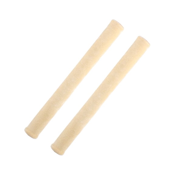2Pcs Smudges Decor Warmer Soft Keep Handle Clean Kitchen Appliance Protector Appliance Handle Cover Velvet Cloth Refrigerator Door Handle Cover YELLOW