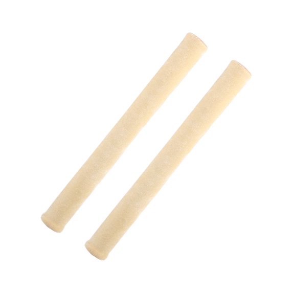 2Pcs Smudges Decor Warmer Soft Keep Handle Clean Kitchen Appliance Protector Appliance Handle Cover Velvet Cloth Refrigerator Door Handle Cover YELLOW