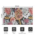 thumbnail image 5 of Pioneer Flower Floral Print Pattern Door Rugs,Washable Non Slip Door Mats Indoor,Decorative Door Mats,Entry Mat Indoor for Entrance,Bedroom,Kitchen,Bathroom,17"x30", 5 of 6