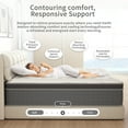 thumbnail image 7 of Abunitt 10 inch Twin Mattress, Gel Memory Foam Pocket Innerspring Hybrid Mattress In a Box Medium Firm, Adult, 7 of 7