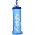 thumbnail image 3 of Paquete de 2 botellas de agua blandas, botellas de agua plegables de 250 ml para correr, senderismo, ciclismo, escalada, botellas de agua blandas azules, botellas de agua plegables Wa, 3 of 4