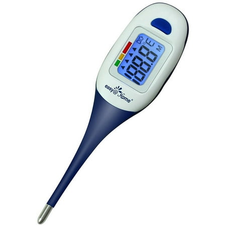 Easy@Home Digital Thermometer for Oral, Rectal or Axillary Underarm Body Temperature Measurement,