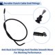 thumbnail image 5 of Cable de embrague de motocicleta Unique Bargains No.540110627 para Kawasaki NINJA 400 EX400E 2018-2022 1 Pc, 5 of 6