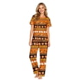 thumbnail image 2 of 2026 Matching Family Halloween Pajamas Set, Fall Sleepwear, Ghost & Pumpkin Printed Holiday Sleepwear, Soft Loungewear PJs Outfit, 2 of 5