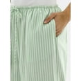 thumbnail image 4 of No Boundaries Cotton Pull-On Wide-Leg Beach Pants, Women's, 4 of 5