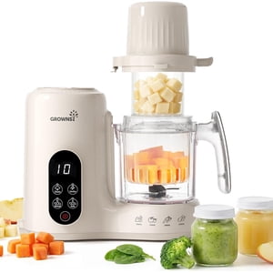 Grownsy Baby Food Maker, Steam & Blend, 6+ Months