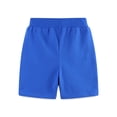 thumbnail image 4 of Tdoqot Boys' Performance Shorts- Elastic Waist Soft Print Cootton Basketball Shorts Blue Size 6 T, 4 of 6
