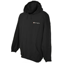 Champion Men's Big & Tall Script Hood Pullover Fleece