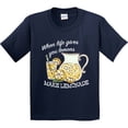 thumbnail image 3 of Inktastic When Life Gives You Lemons, Make Lemonade Youth T-Shirt, 3 of 5
