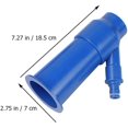 thumbnail image 2 of Portable Pool Vacuum Jets Underwater Vacuum Cleaner Brush Cleaning Net Heavy Duty Leaf Rake Cleaning Tool for Pond Fish Tank SPA, 2 of 8