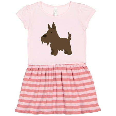 

Inktastic Scottish Terrier Gift Toddler Girl Dress