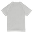 thumbnail image 6 of FORMRS Boys Rash Guard Short Sleeves Swim Shirt Quick Dry UPF 50+ Sun Protection, Sizes 3-12T, Game Day, 6 of 6