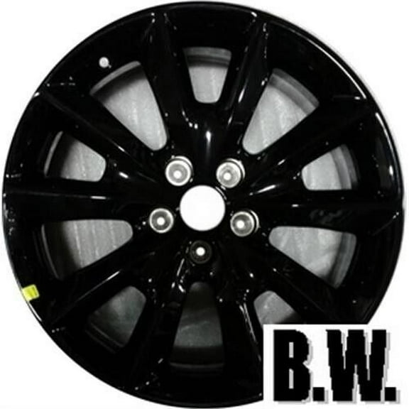18in Wheel for Jeep CHEROKEE 2014-2016 BLACK Reconditioned Alloy Rim
