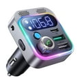 thumbnail image 1 of Car Fast Charging Clear Call 48W Dual Microphone Car Bluetooth-Compatible Adapter Transmitter For Car Microphone Car Charger, 1 of 1