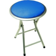 Your Zone Folding Stool Stadium Blue, Set of 2
