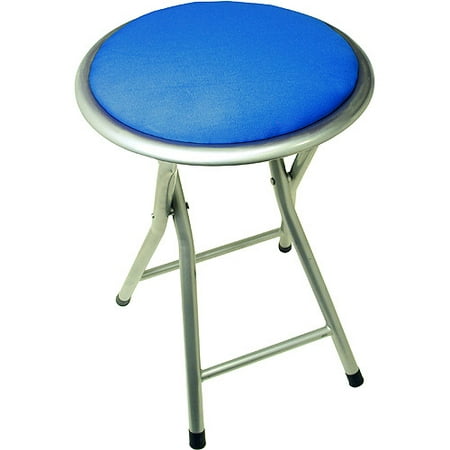 Your Zone Folding Stool Stadium Blue, Set of 2