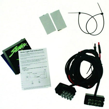 Street Fx Lighting 1043913 Street-fx Red Atv Brake Lights