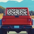 thumbnail image 3 of HUIACONG Cow Print Rear Window DecalsTrucks Sticker Personalized Decoration Truck Rear Window Perforated Decal Easy Installation for Truck Back Window Sticker 66 x 22 inch, 3 of 7
