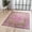 Pink, variant on Well Woven Nile Gila Vintage Bohemian Medallion Botanical Border Pink 7'7" x 9'6" Machine Washable Flat-Weave Area Rug