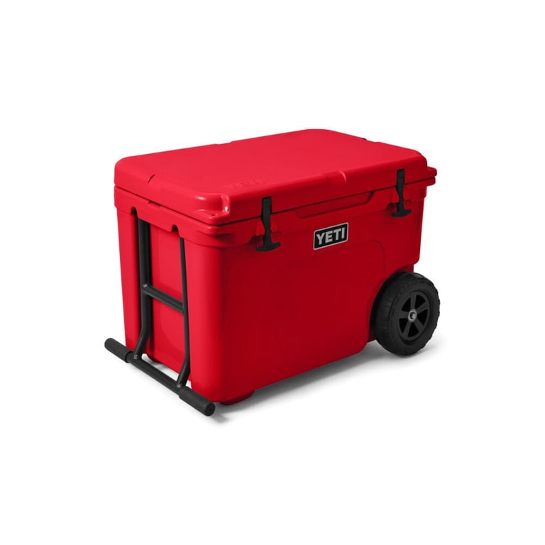 Yeti Tundra Haul Wheeled Hard Cooler Rescue Red - Walmart.com