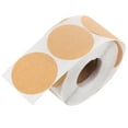 thumbnail image 4 of Niceauty Blank Kraft Paper Self Adhesive Labels for Organizing Candle Jars and More Light Brown, 4 of 8