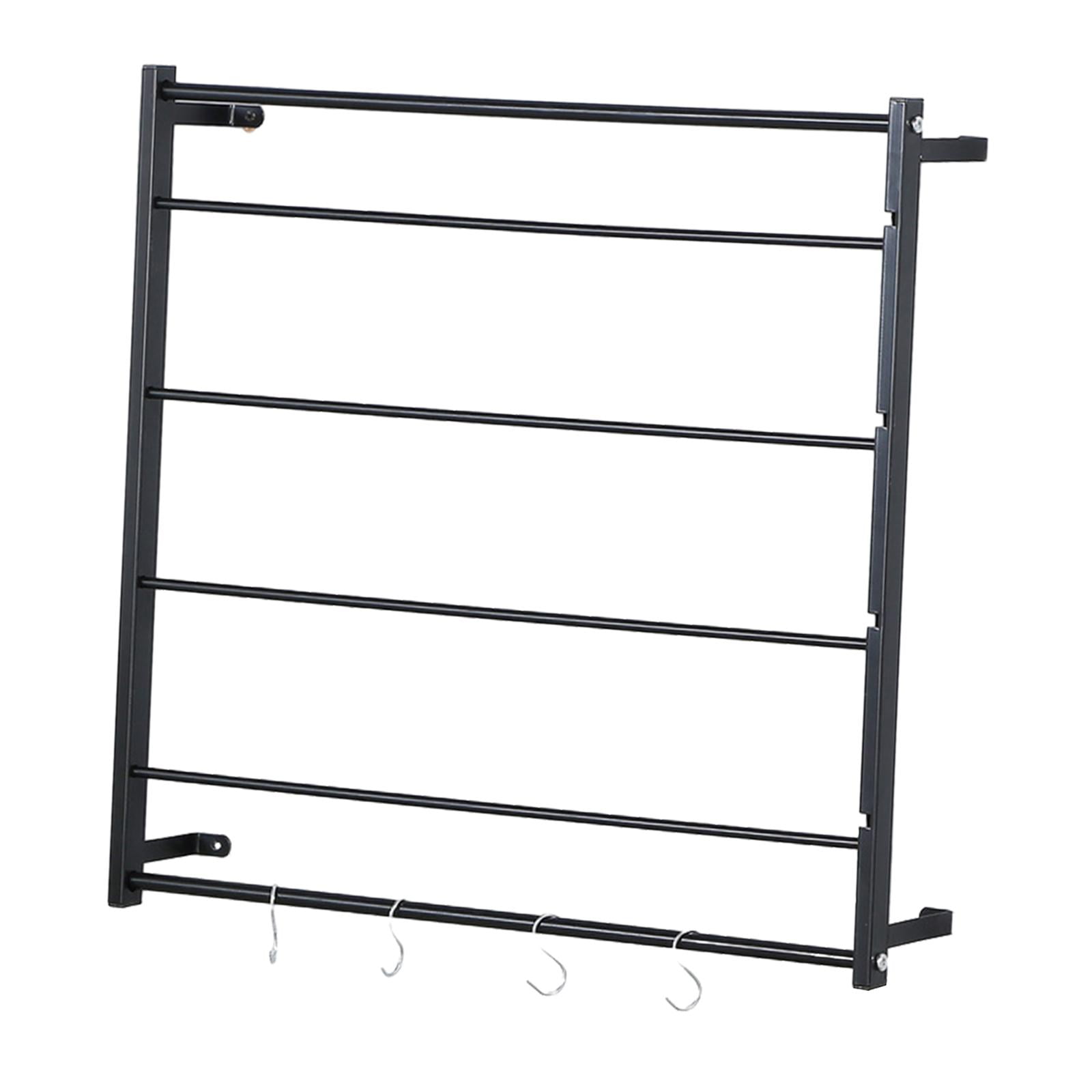 Ribbons Roll Storage Ribbon Rack for Hanging Scarf Towel Holiday Vinyl Rolls black 67cmx67cm